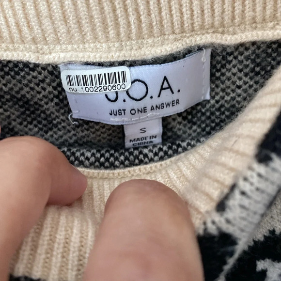 JOA Leopard Print Sweater Skirt - Picture 5 of 6